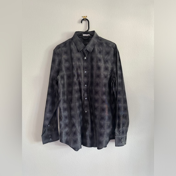 Men’s Leggiuno Woven Long Sleeve Button Up - Picture 1 of 1